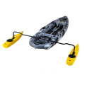 Single Seat One Person Fishing Sit on Top Pedal Drive System Plastic Kayak